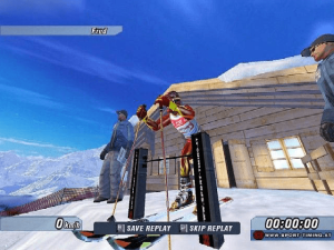 Ski Racing 2005 (Europe) Game Play Snaps
